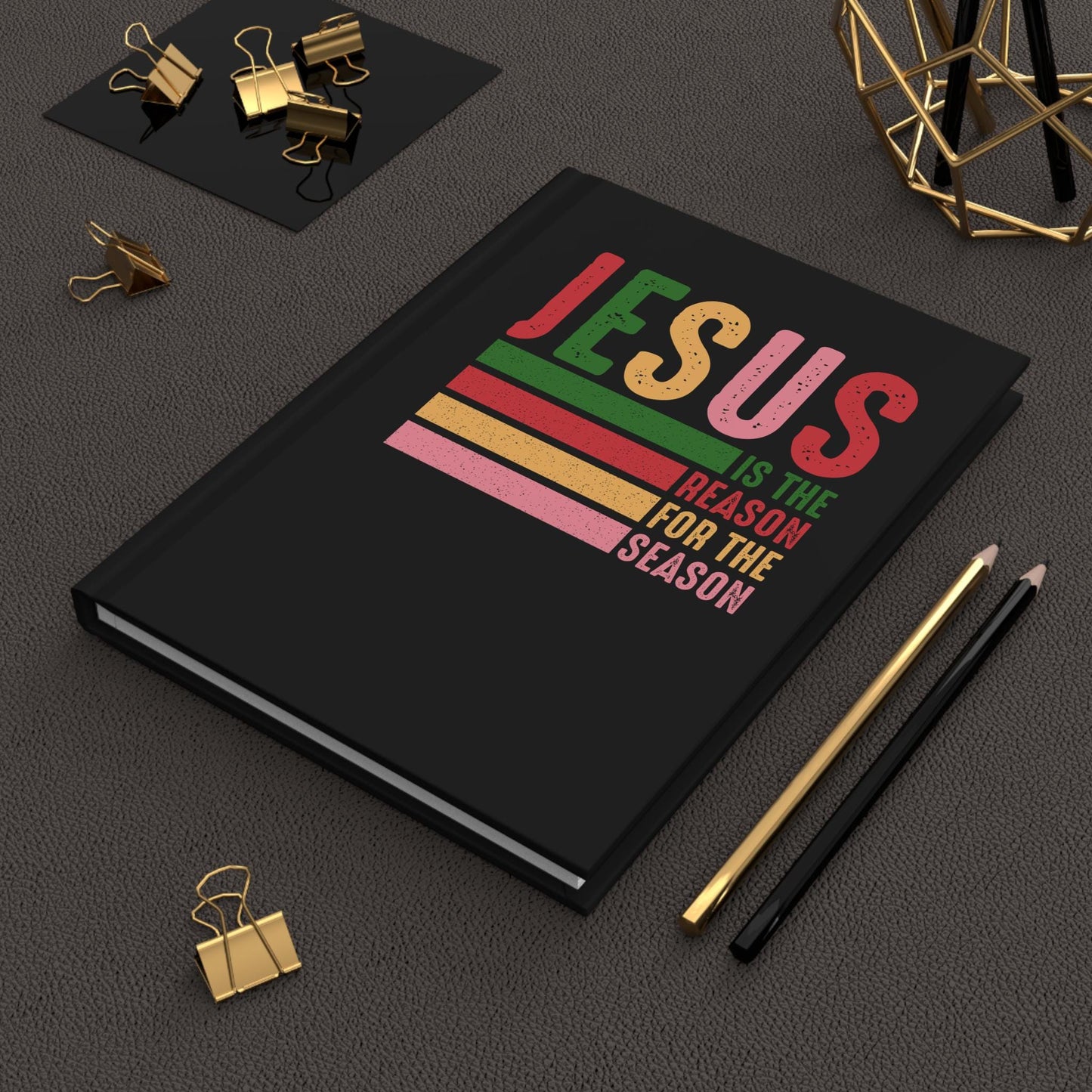 Christmas Faith Journal, Holiday Planner, Jesus Themed Notepad, Religious Gift, Book of Inspiration