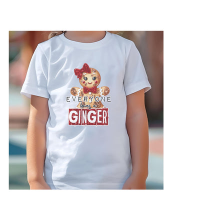 Gingerbread Themed Youth Tee - Fun Holiday Shirt for Kids, Christmas Gift, Festive Apparel, Kids Christmas Tee, Holiday Party Wear