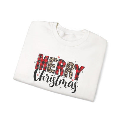 Merry Christmas Sweater, Cozy Holiday Sweatshirt, Unisex Christmas Apparel, Festive Crewneck, Cute Winter Gift