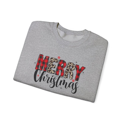 Merry Christmas Sweater, Cozy Holiday Sweatshirt, Unisex Christmas Apparel, Festive Crewneck, Cute Winter Gift
