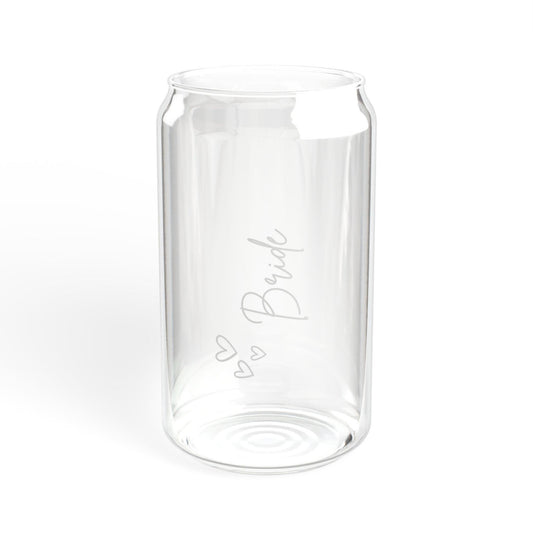 Eco-Friendly Sipper Glass, 16oz Beverage Jar, Reusable Straw Drinkware, Perfect for Summer BBQs, Weddings, or Home Decor