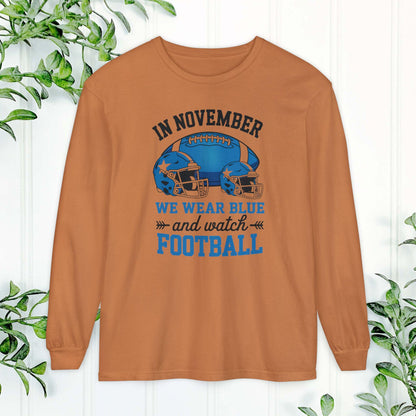 Diabetes Awareness Long Sleeve Shirt, Tackle Diabetes Shirt, Sports Team Spirit, Health Campaign Gear, Gift for Supporters, T1D awareness