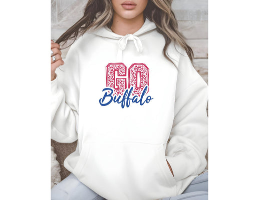 Buffalo Hoodie: Cozy Unisex Sportswear for Game Days