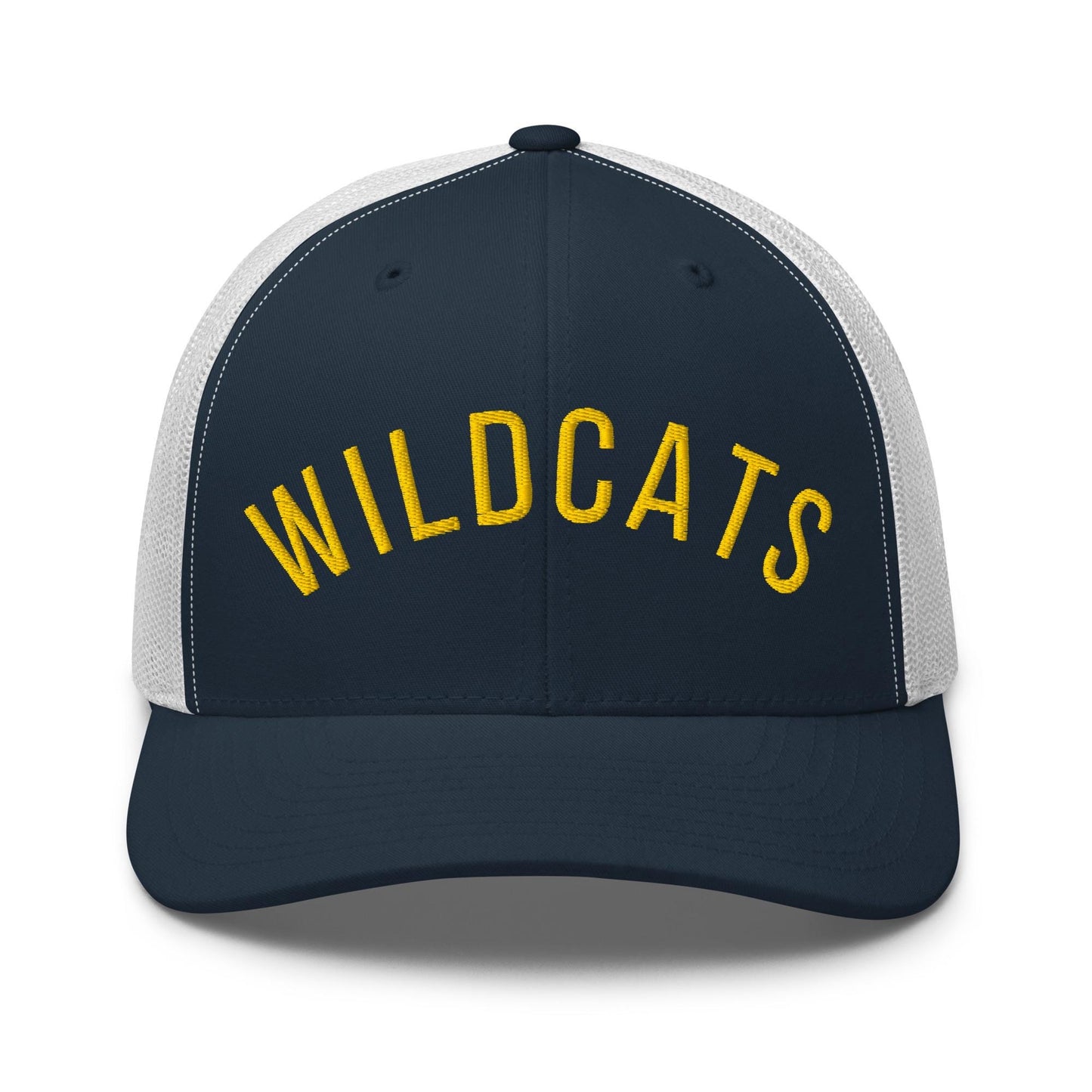 Puff Embroidery Trucker Cap, WILDCATS