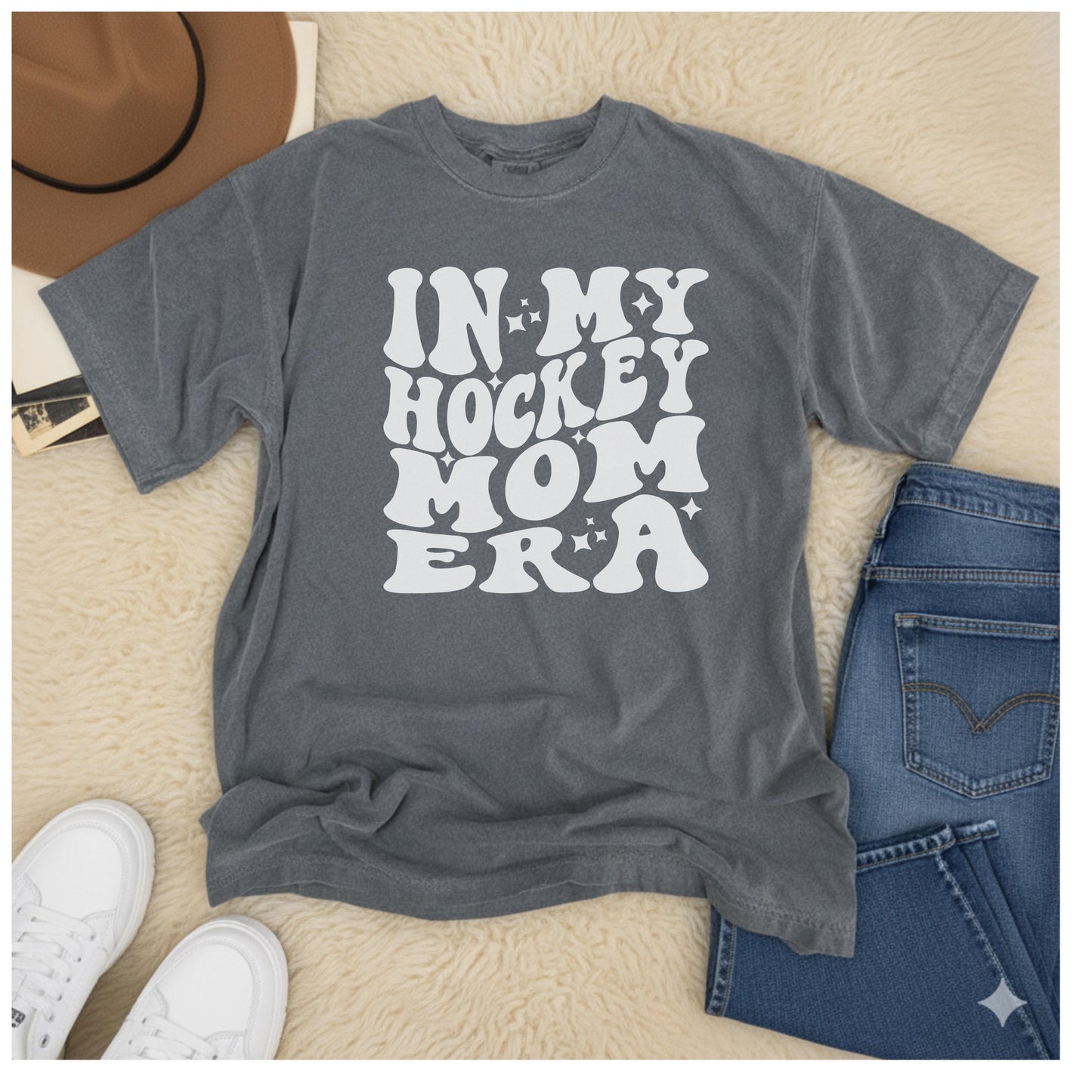 Hockey Mom Tee - Unisex Jersey Short Sleeve Tee, Gift for Sports Moms, Fun Graphic Tee, Casual Wear, Ice Hockey Apparel