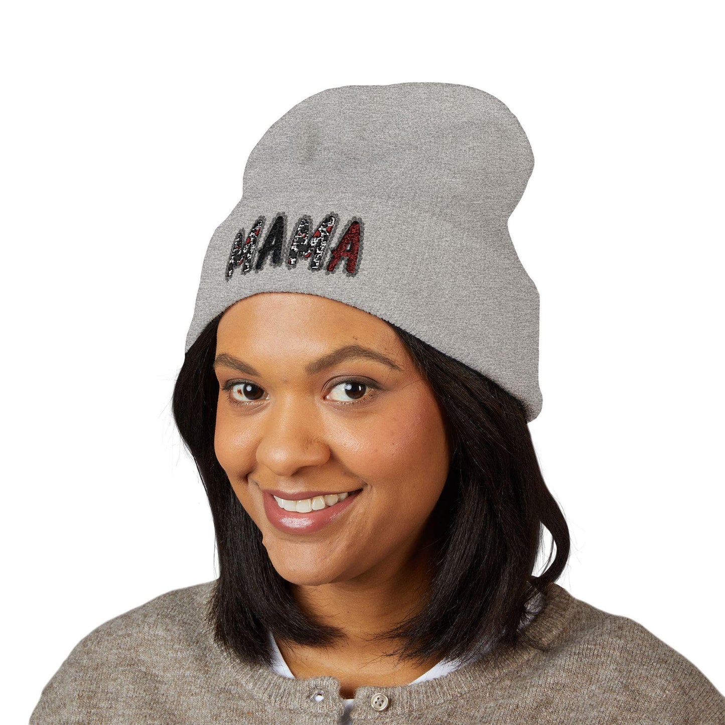 Cozy Mama Embroidered Beanie - Perfect Holiday Gift, Winter Hat, Trendy Accessories, Birthday Present, Family Gatherings