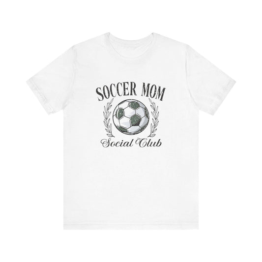 Soccer Mom Tee, Casual Wear for Sports Moms, Perfect Gift for Game Days, Unisex Sports T-Shirt, Soccer Celebrations, Family Events