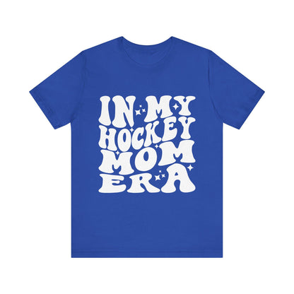 Hockey Mom Tee - Unisex Jersey Short Sleeve Tee, Gift for Sports Moms, Fun Graphic Tee, Casual Wear, Ice Hockey Apparel
