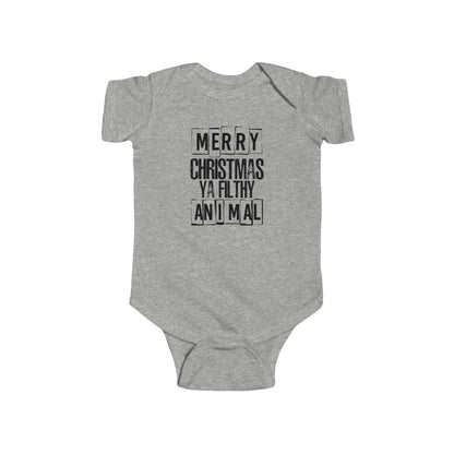 Merry Christmas Baby Bodysuit, infant Christmas Outfit, Holiday Gift, Cute Baby Clothes, Baby Shower, Funny Christmas Apparel