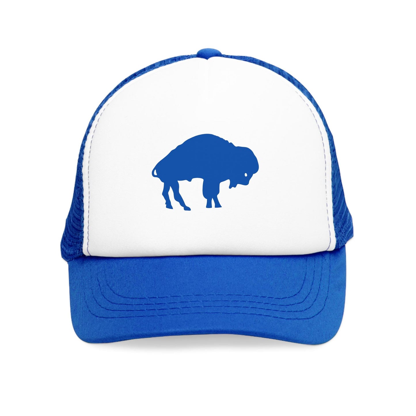 Buffalo Graphic Mesh Cap  Cool Outdoor Hat for Summer Adventures, Festival, Camping, Unique Gifts