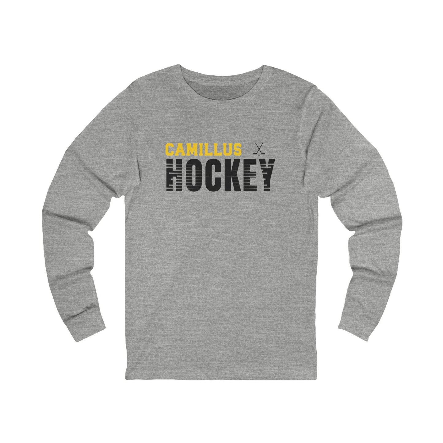 Camillus Hockey Long Sleeve Tee, Unisex Jersey Shirt, Sports Apparel, Gift for Hockey Fans, Casual Wear, Team Spirit Clothing