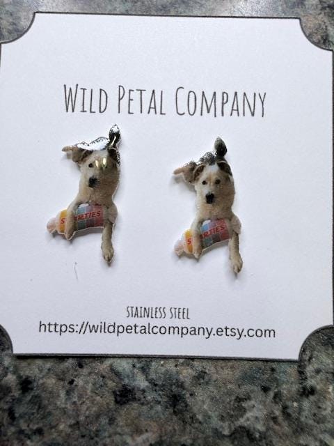 Custom Pet Earrings – Your Pet as Jewelry