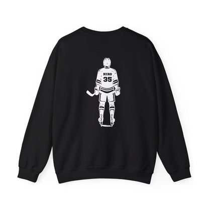 Personalized Hockey Mom Crewneck Sweatshirt, Sports Apparel, Gift for Hockey Moms, Winter Fashion, Layering Piece, Game Day Outfit