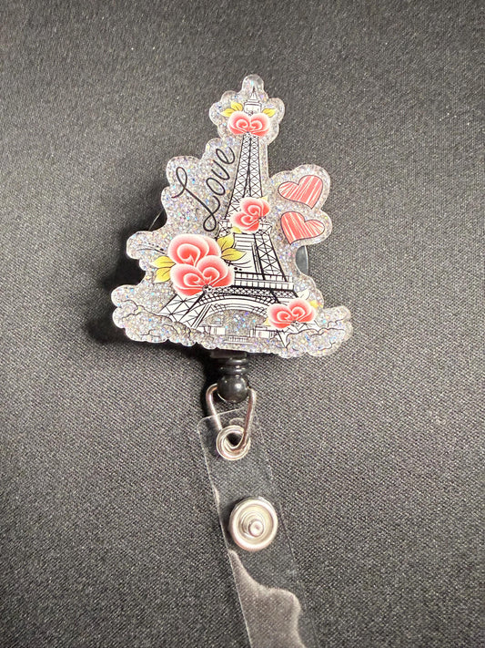 Cowboy Cow Badge Reel – Cute Western ID Holder, Highland cow badge reel