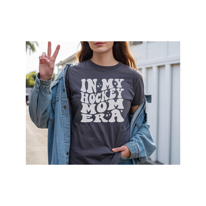 Hockey Mom Tee - Unisex Jersey Short Sleeve Tee, Gift for Sports Moms, Fun Graphic Tee, Casual Wear, Ice Hockey Apparel