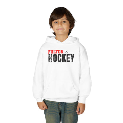 Fulton Hockey Youth Hoodie - Perfect for Sports Fans, Gift for Athletes, Team Spirit, Cozy Sweatshirt, Youth Sports Apparel