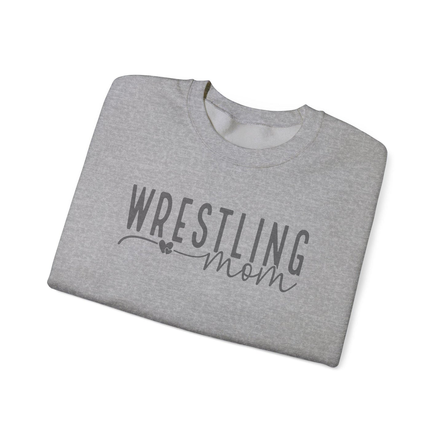 Wrestling Mom Crewneck Sweatshirt - Comfortable Gift for Sports Moms, Cozy Loungewear, Perfect for Workout, Cheer Events, Team Spirit [...]