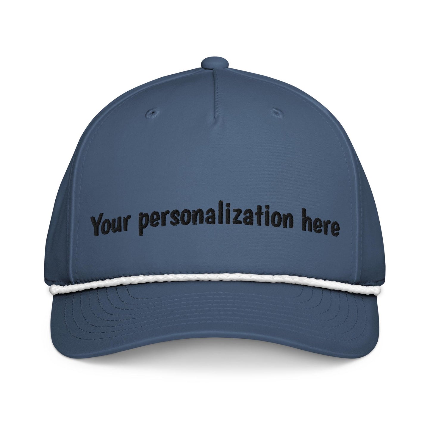 Classic rope cap, Personalize with your team name.