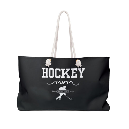 Hockey Mom Weekender Bag: Tote bag for Sports Events