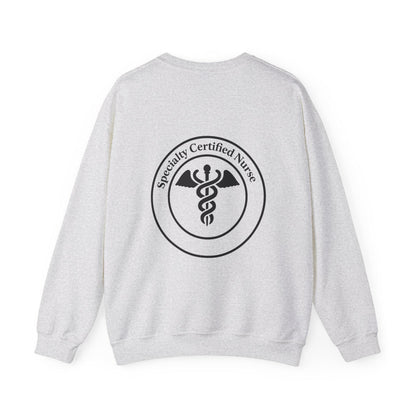 Specialty Certified Nurse Crewneck, Perfect for Layering, Gift for Friends, Perfect for Christmas Gift, Coworker Gift, Christmas Gift