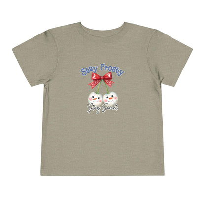 Toddler Holiday Tee - Stay Froggy Stay Sweet - Cute Christmas T-Shirt, Kids Seasonal Gift, Winter Party Wear, Toddler Christmas [...]