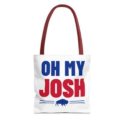 Oh My Josh tote bag | Patriotic buffalo graphic