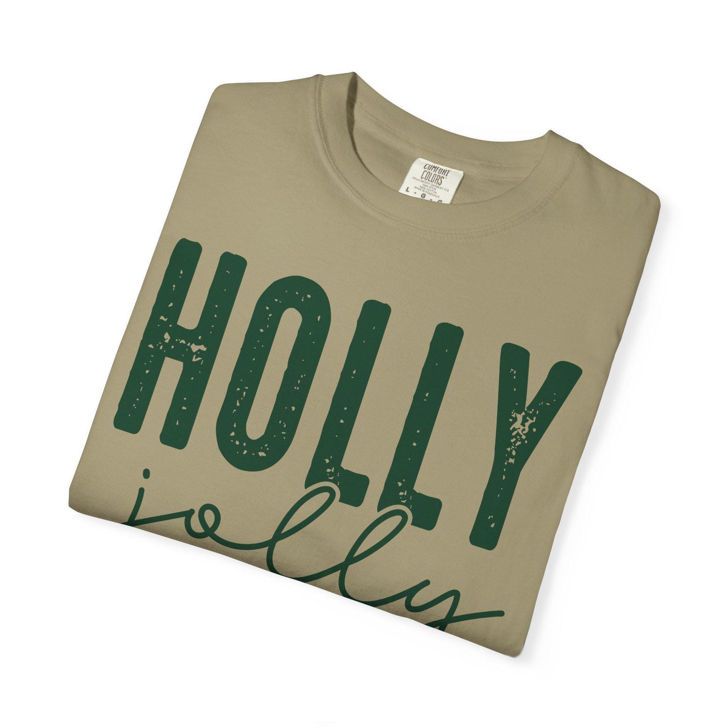 Holly Jolly T-Shirt, Holiday Tee, Unisex Christmas Shirt, Festive Graphic T-Shirt, Gift for Him/Her, Seasonal Wear