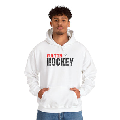 FULTON Hockey Unisex Hoodie | Comfortable Sports Sweatshirt | Gift for Hockey Fans, Team Spirit, Casual Wear