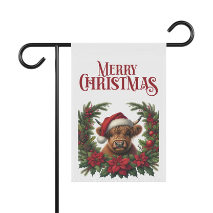 Festive Christmas Garden Flag: Double-Sided Holiday Decor