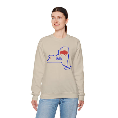 Bills NY Crewneck Sweatshirt, Cozy Gift for State Pride, Comfortable Unisex Apparel, Perfect for Fall and Winter, Great for [...]