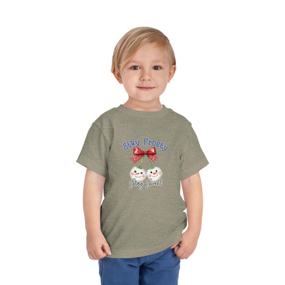Toddler Holiday Tee - Stay Froggy Stay Sweet - Cute Christmas T-Shirt, Kids Seasonal Gift, Winter Party Wear, Toddler Christmas [...]