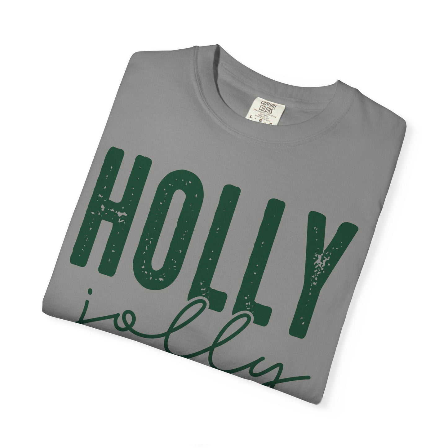 Holly Jolly T-Shirt, Holiday Tee, Unisex Christmas Shirt, Festive Graphic T-Shirt, Gift for Him/Her, Seasonal Wear