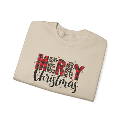 Merry Christmas Sweater, Cozy Holiday Sweatshirt, Unisex Christmas Apparel, Festive Crewneck, Cute Winter Gift