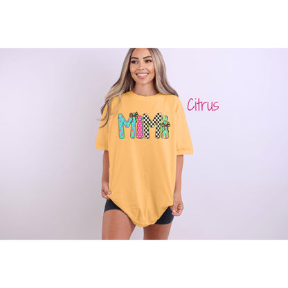 Colorful 'Mimi' T-Shirt, Fun Family Gift, Casual Wear, Birthday Celebration Tee, Personalized Summer Style, Christmas gift for Mimi