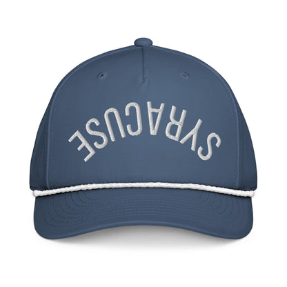 Classic rope cap, SYRACUSE, Puff embroidery
