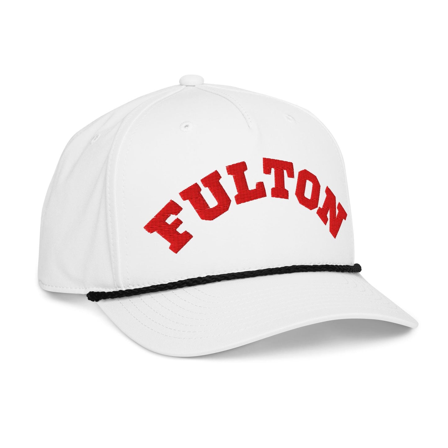 Puff embroidery, FULTON, Classic rope cap