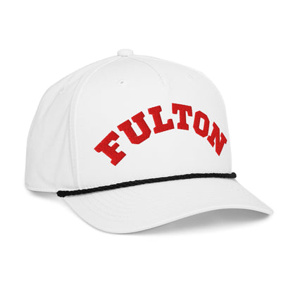 Puff embroidery, FULTON, Classic rope cap