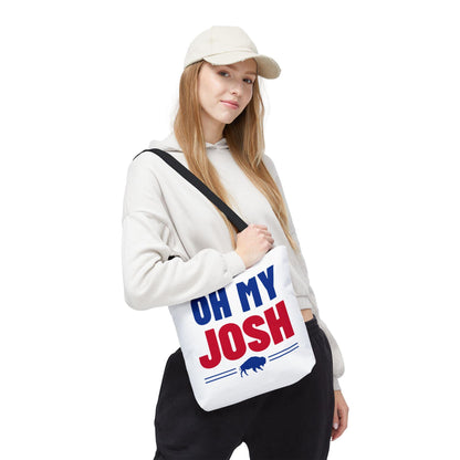 Oh My Josh tote bag | Patriotic buffalo graphic