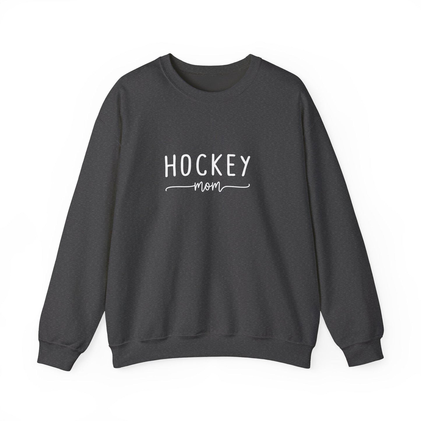 Personalized Hockey Mom Crewneck Sweatshirt, Sports Apparel, Gift for Hockey Moms, Winter Fashion, Layering Piece, Game Day Outfit