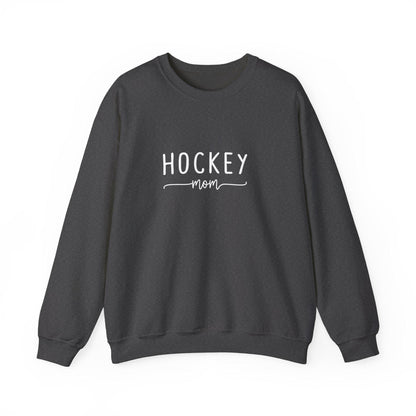 Personalized Hockey Mom Crewneck Sweatshirt, Sports Apparel, Gift for Hockey Moms, Winter Fashion, Layering Piece, Game Day Outfit