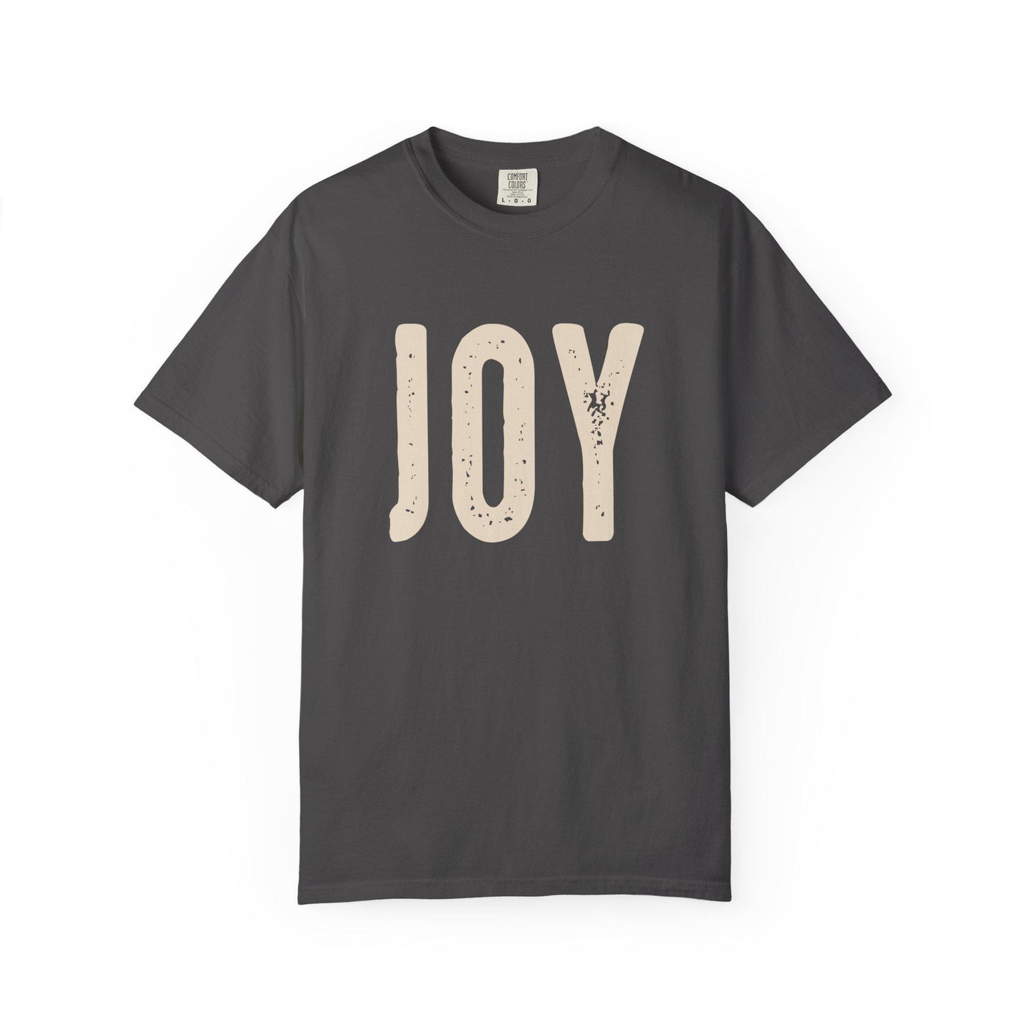 Joyful Unisex Garment-Dyed T-Shirt, Positive Vibes Tee, Casual Everyday Style, Gift for Happiness, Summer Essential