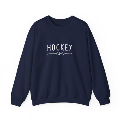 Personalized Hockey Mom Crewneck Sweatshirt, Sports Apparel, Gift for Hockey Moms, Winter Fashion, Layering Piece, Game Day Outfit