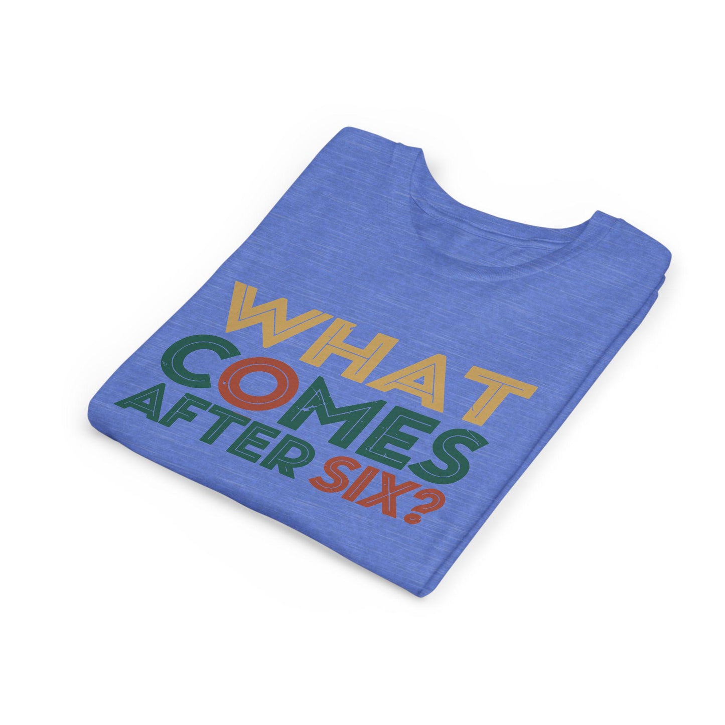 6 7 SIX SEVEN  6-7 Playful Youth Tee with Fun Question, Perfect for Birthdays, Playdates, School Events, Kids' Gifts, Trendy Outfits