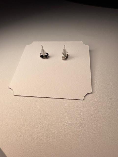 Buffalo Earrings – Red White Blue Studs, Buffalo Jewelry, USA Pride Gift for Her, Buffalo lover earrings, Buffalo fan gear