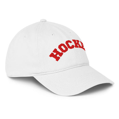 HOCKEY hat, Embroidery, Low-profile baseball cap