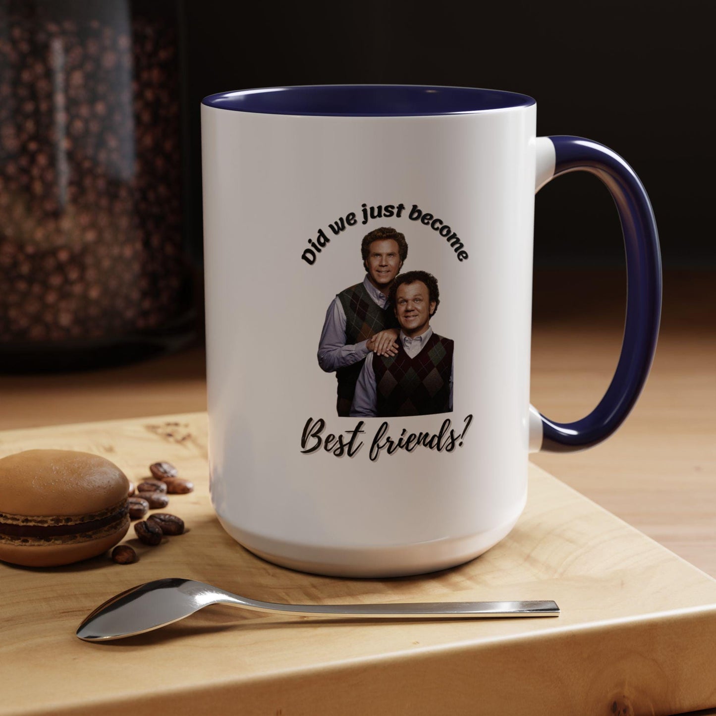 Best Friends Coffee Mug - Accent Mug for Friendship, Birthday Gift, Home Decor, Funny Coffee Cup, Celebrate Friendship