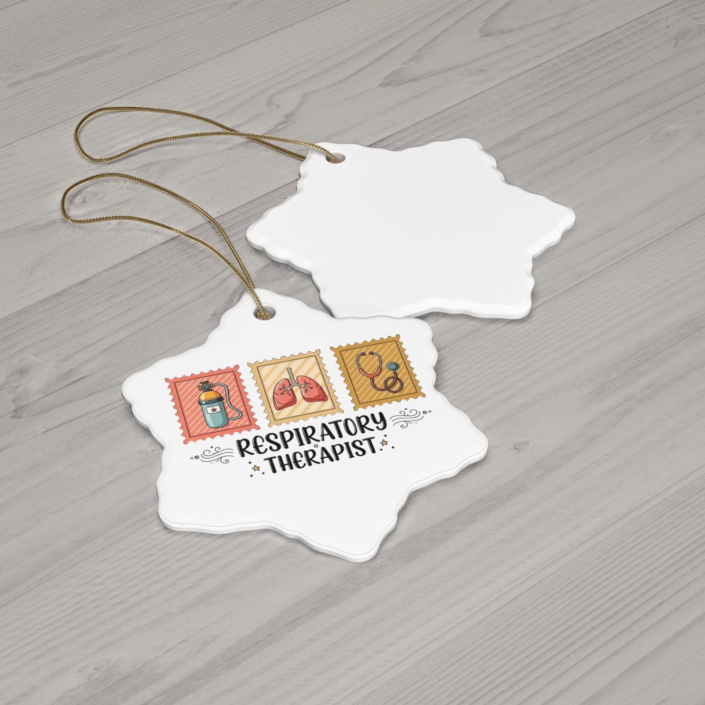 Respiratory Therapist Ornament: Personalized Healthcare Gift