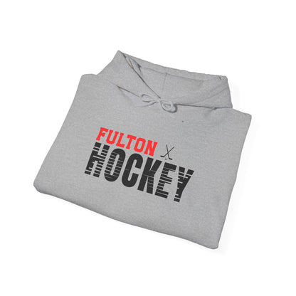 FULTON Hockey Unisex Hoodie | Comfortable Sports Sweatshirt | Gift for Hockey Fans, Team Spirit, Casual Wear