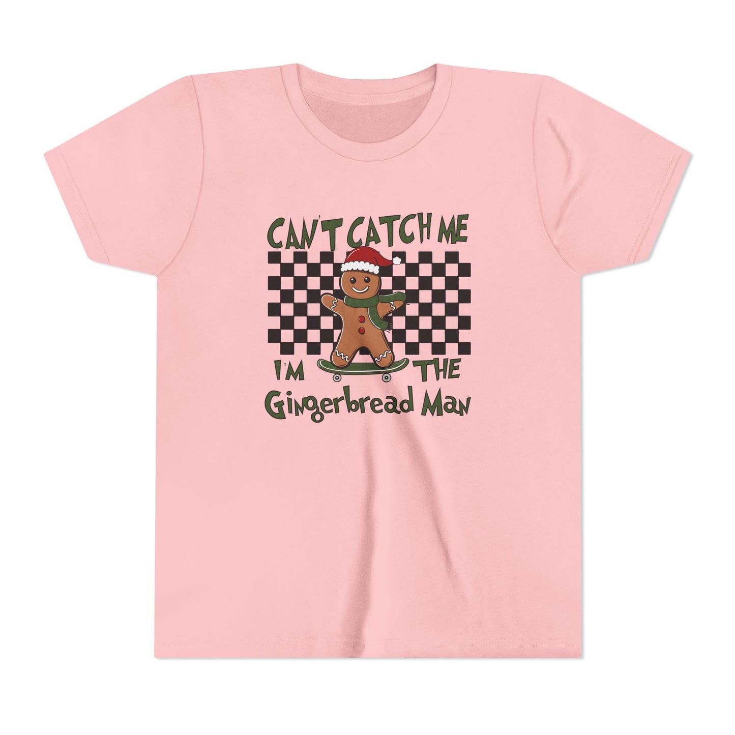 Youth Gingerbread Tee, Christmas T-Shirt, Holiday Gift for Kids, Fun Winter Apparel, Cute Gingerbread Man Design, Kid-Friendly [...]