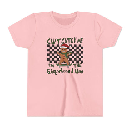 Youth Gingerbread Tee, Christmas T-Shirt, Holiday Gift for Kids, Fun Winter Apparel, Cute Gingerbread Man Design, Kid-Friendly [...]